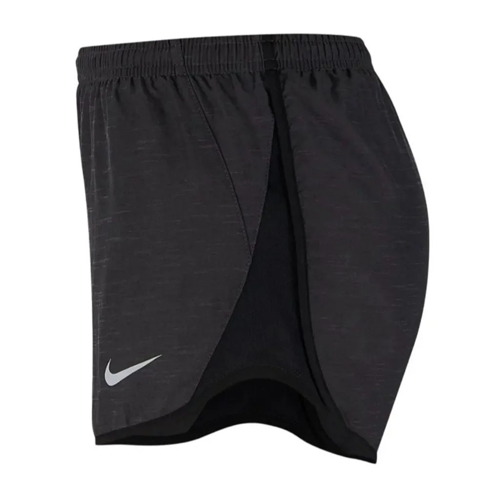 Nike DRI-FIT Thunder Grey & Black 3” Running Shorts Size XS